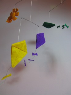 Kite Mobile by Ena Green Designs