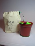 Flower Pot Glove Puppet by Ena Green Designs