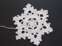 Crochet Snowflake by Ena Green designs