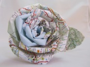 Single Map Rose by Ena Green Designs £8