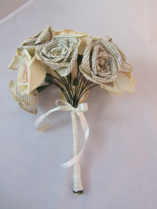 Book Rose Bouquet by Ena Green Designs