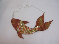 Fish Necklace by Ena Green